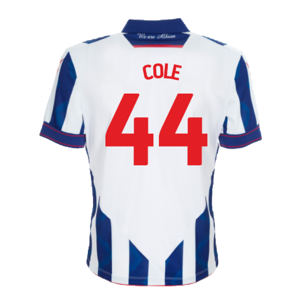 2024-2025 West Brom WBA Home Shirt (Cole 44)