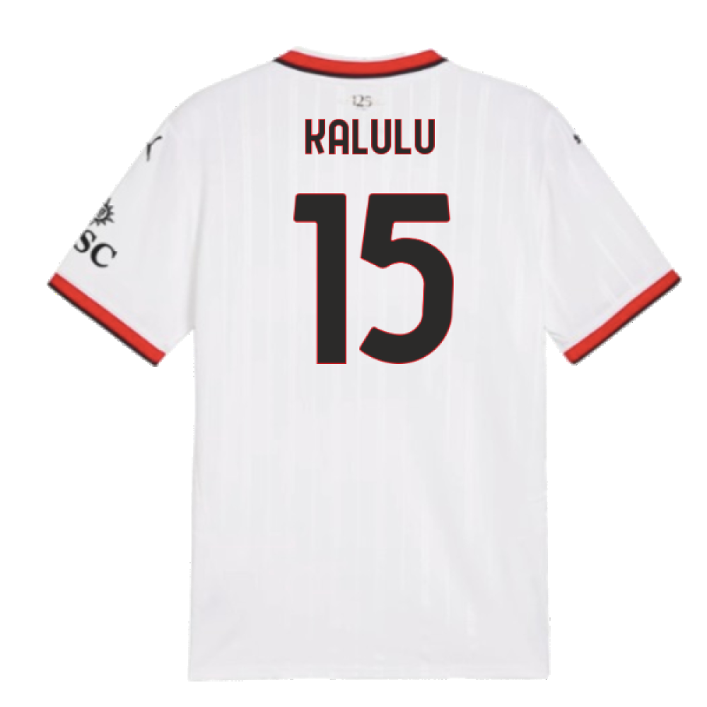 2024-2025 AC Milan Away Shirt (Kalulu 15)