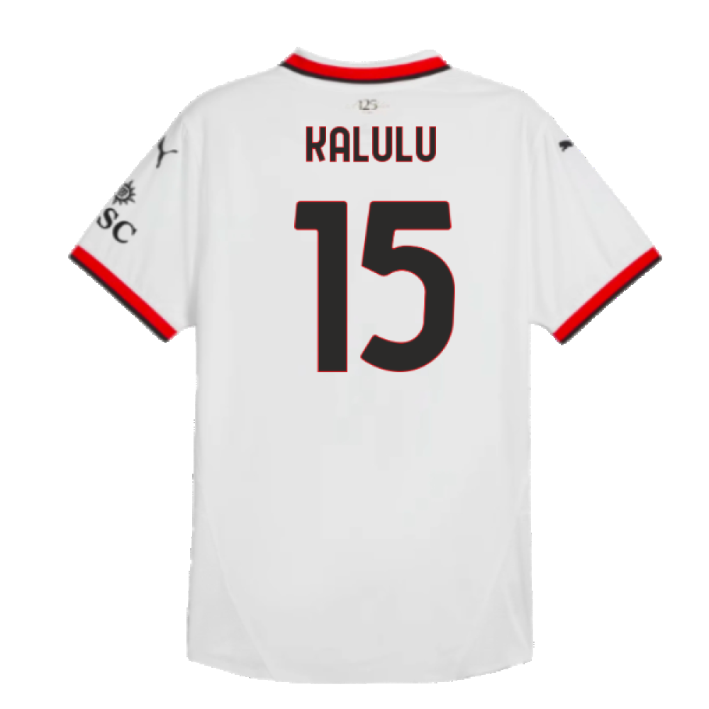 2024-2025 AC Milan Away Authentic Shirt (Kalulu 15)