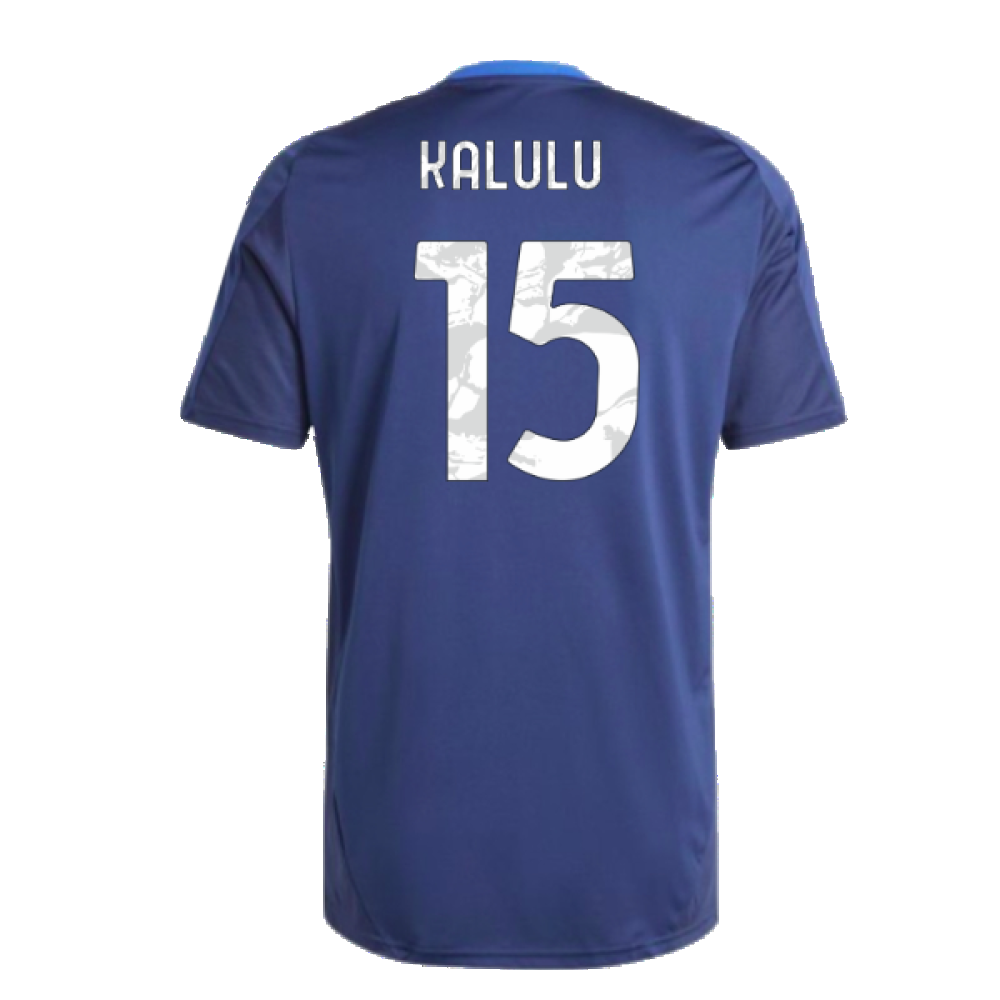 2024-2025 Juventus Training Jersey (Navy) (Kalulu 15)