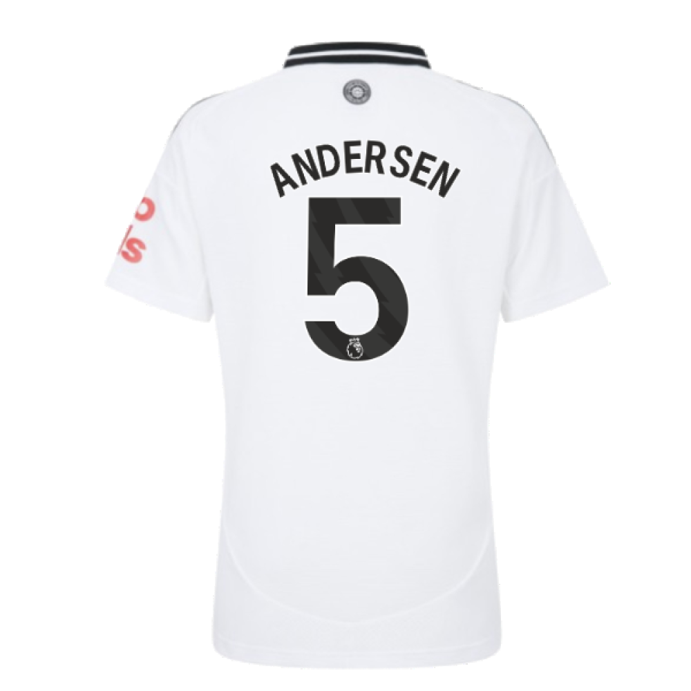 2024-2025 Fulham Home Shirt (Womens) (Andersen 5)