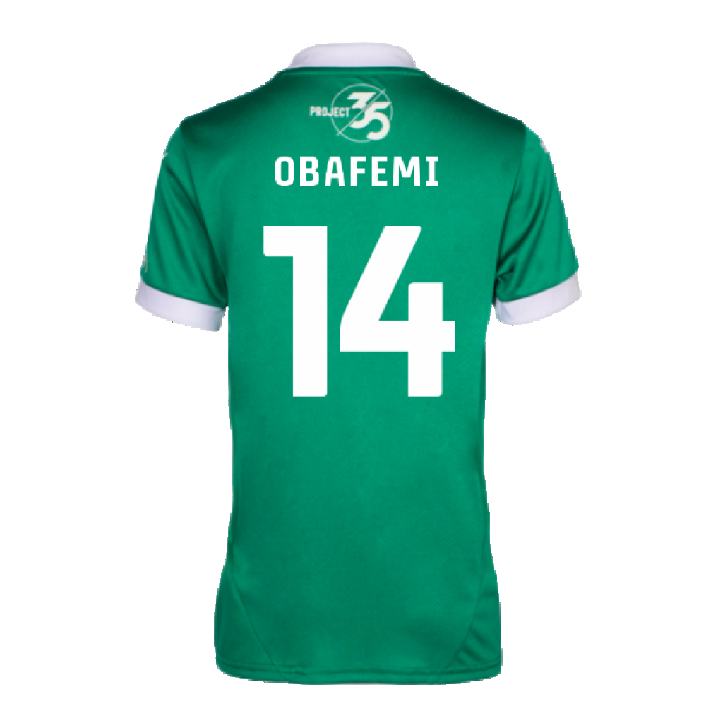 2024-2025 Plymouth Argyle Home Shirt (Obafemi 14)