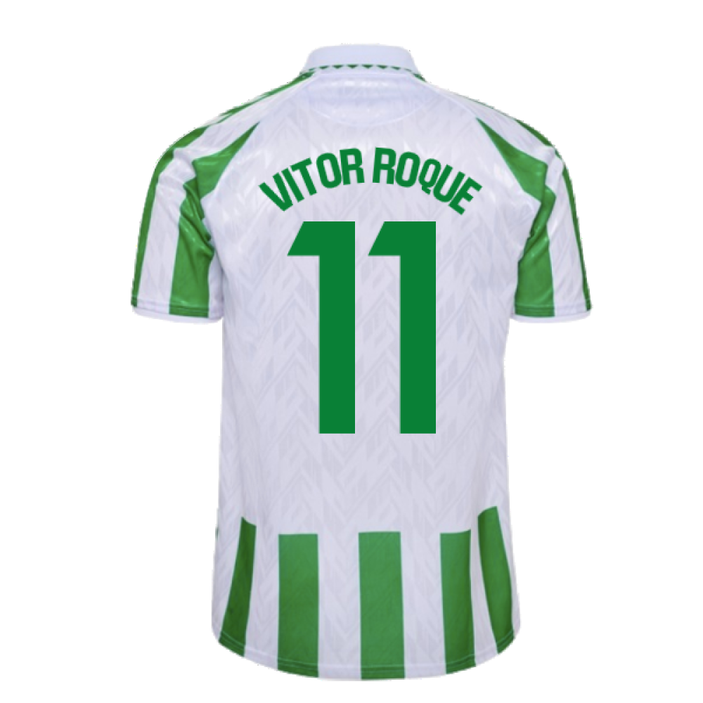 2024-2025 Real Betis Home Shirt (Vitor Roque 11)