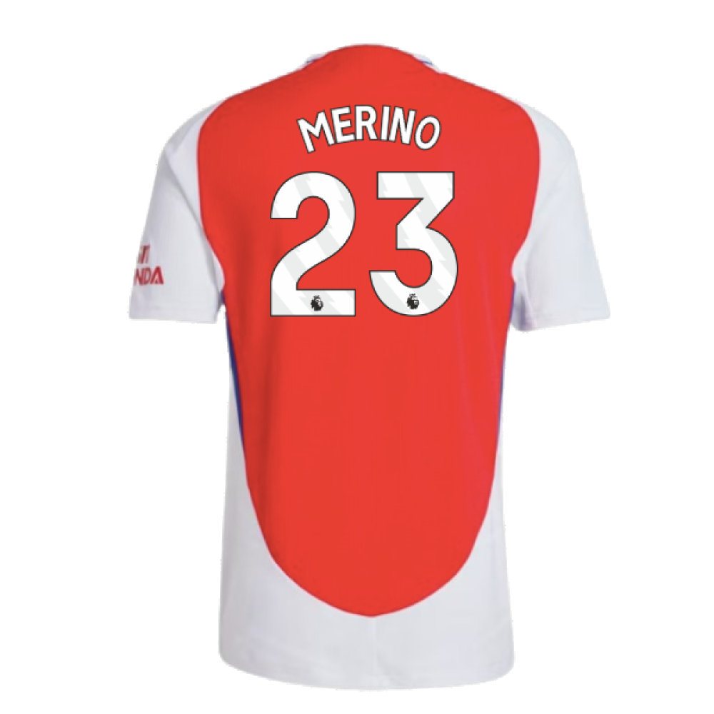 2024-2025 Arsenal Authentic Home Shirt (Merino 23)