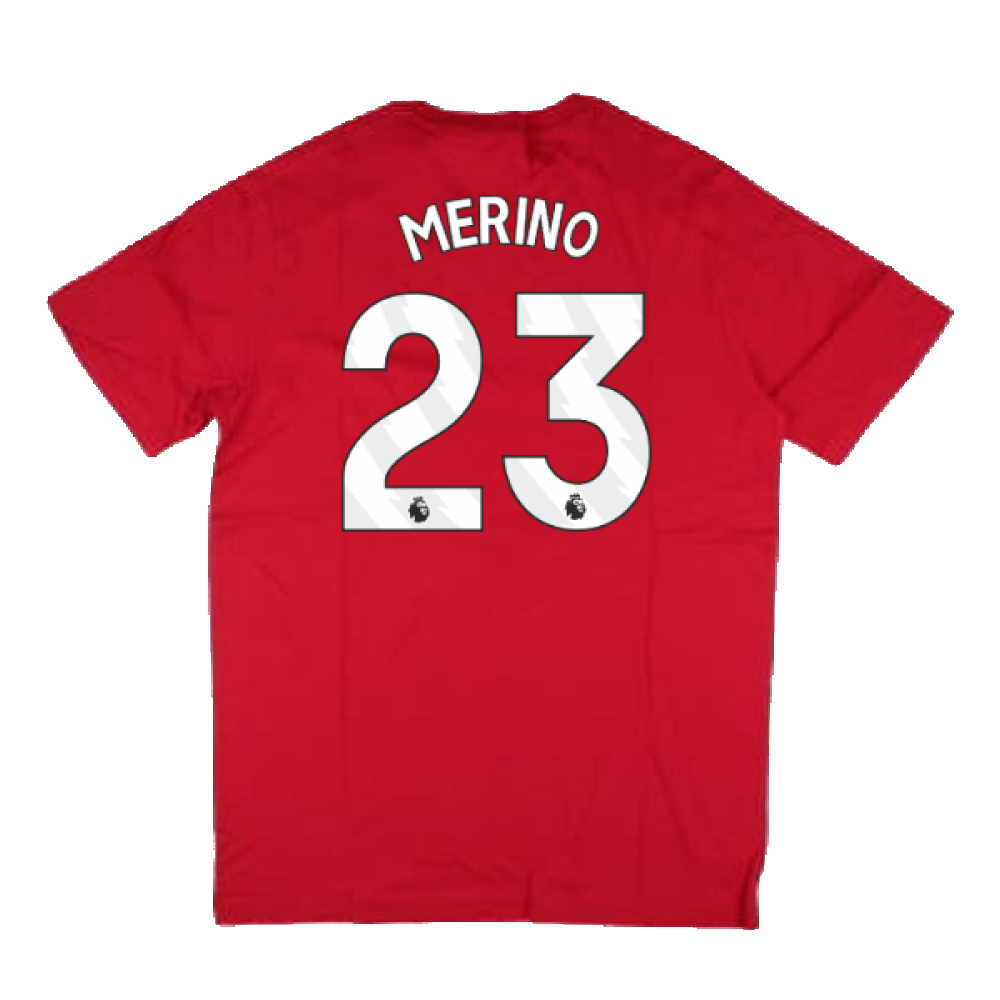 2024-2025 Arsenal DNA Tee (Red) (Merino 23)