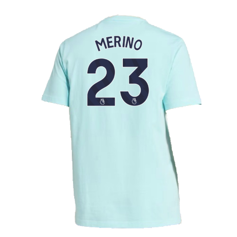 2024-2025 Arsenal Seasonal Tee (Clear Aqua) (Merino 23)