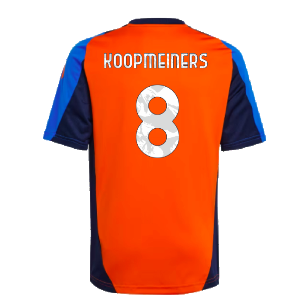 2024-2025 Juventus Training Jersey (Orange) - Kids (Koopmeiners 8)