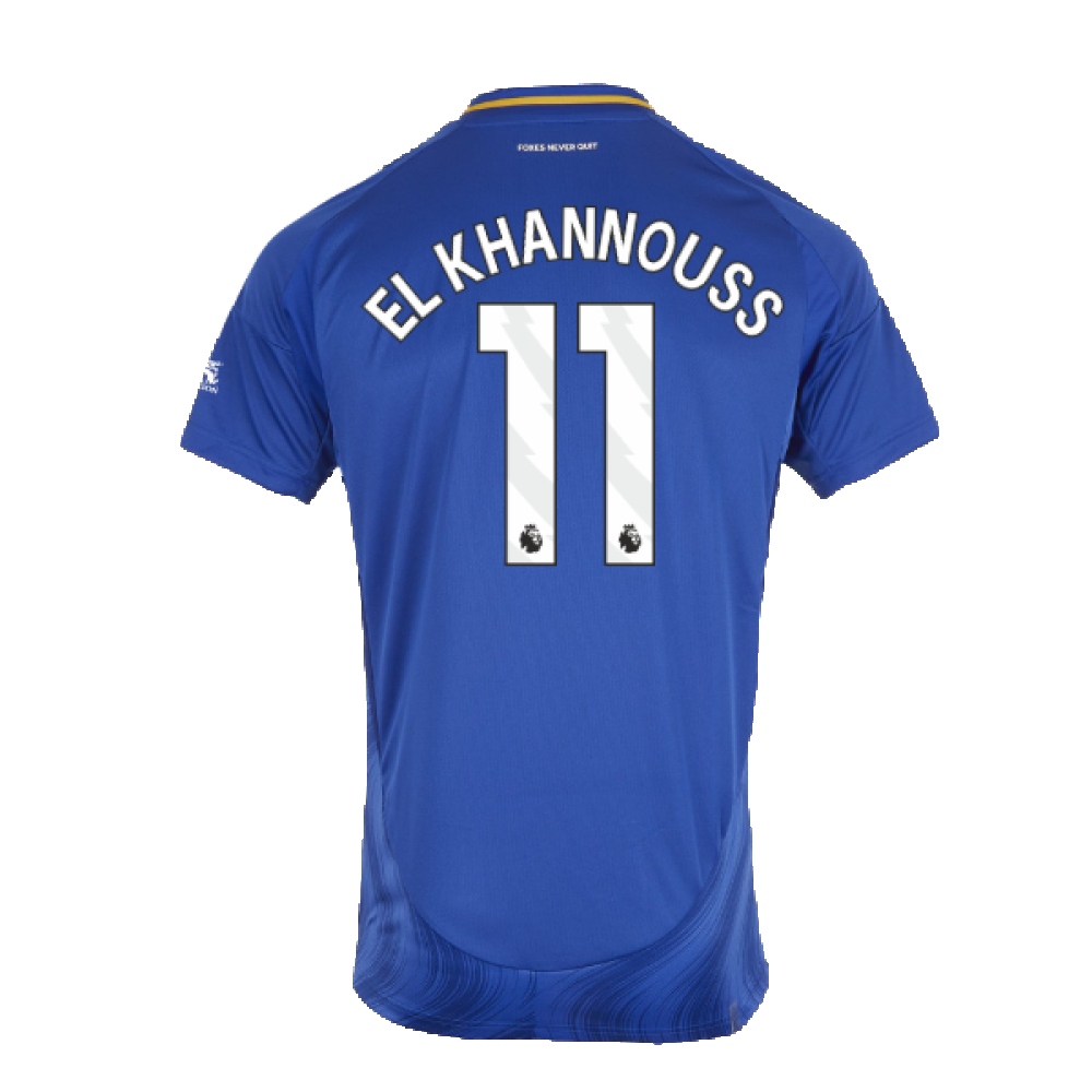 2024-2025 Leicester City Home Shirt (Kids) (El Khannouss 11)