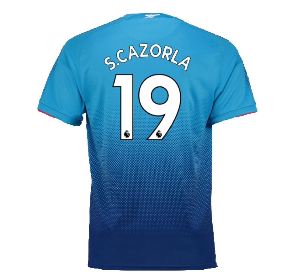 2017-2018 Arsenal Away Shirt (S.Cazorla 19) - Kids