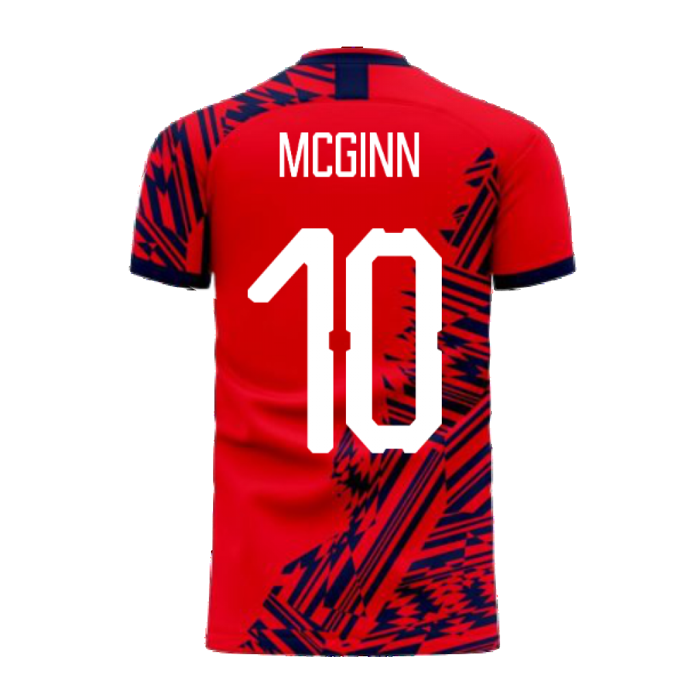  Aberdeen 2024-2025 Home Concept Football Kit (Libero) (McGinn 10) - Baby