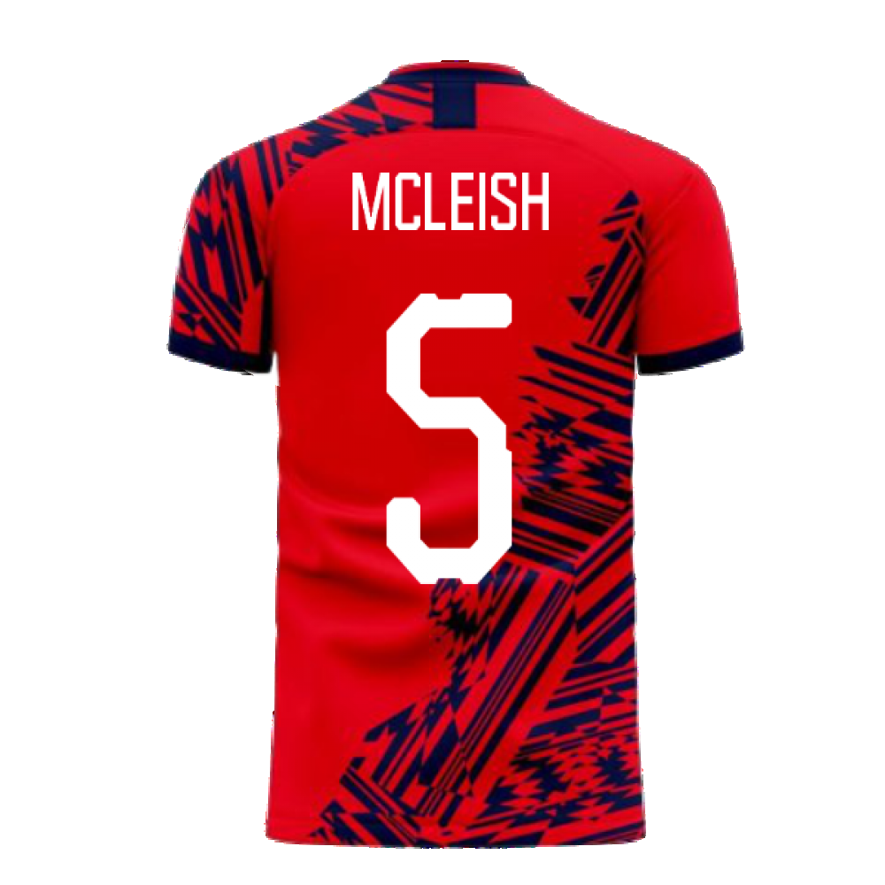  Aberdeen 2024-2025 Home Concept Football Kit (Libero) (MCLEISH 5) - Baby