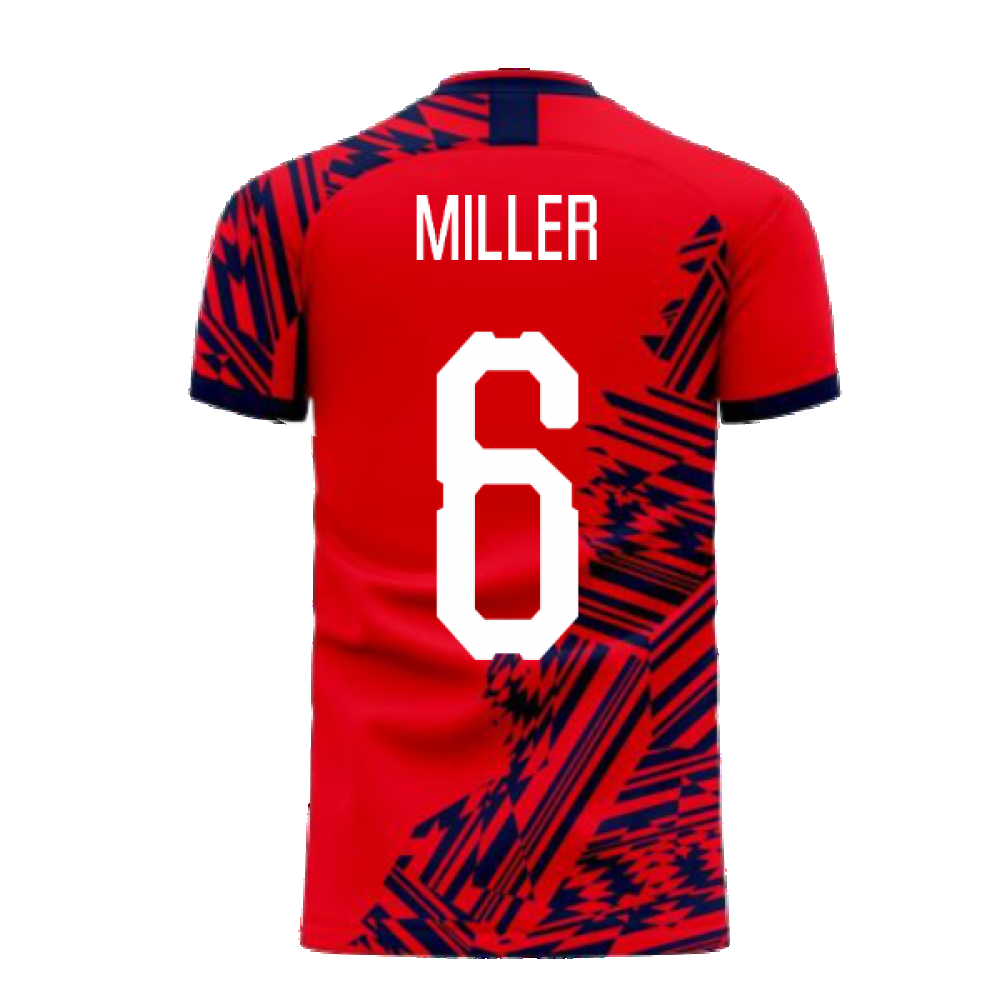  Aberdeen 2024-2025 Home Concept Football Kit (Libero) (MILLER 6) - Womens