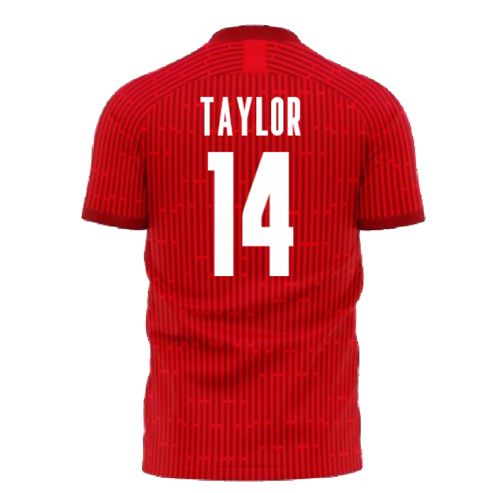 Aberdeen 2024-2025 Home Concept Football Kit (Airo) (TAYLOR 14)