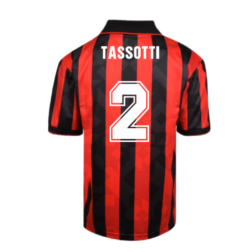 AC Milan 1994 Home Retro Shirt (Tassotti 2)