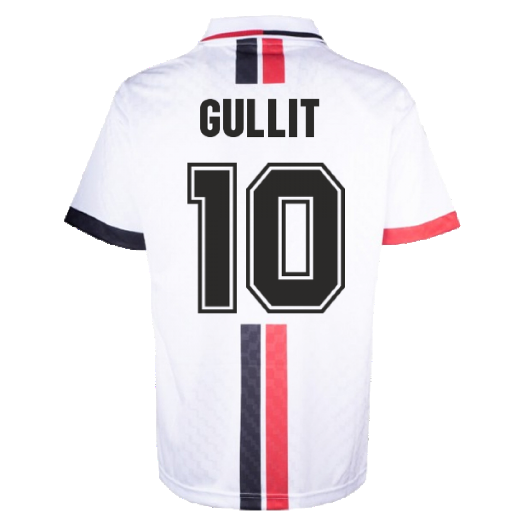 AC Milan 1996 Away Retro Shirt (Gullit 10)