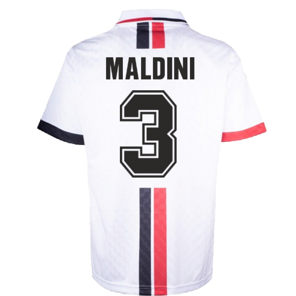 AC Milan 1996 Away Retro Shirt (MALDINI 3)