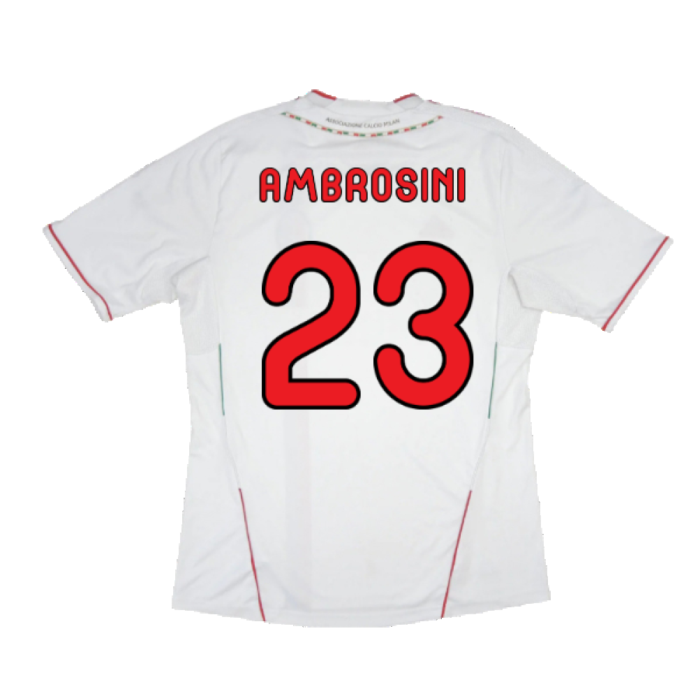 AC Milan 2011-12 Away Shirt (XXL) (Good) (Ambrosini 23)