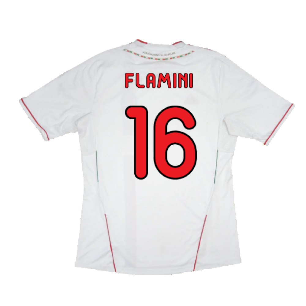 AC Milan 2011-12 Away Shirt (XXL) (Good) (Flamini 16)