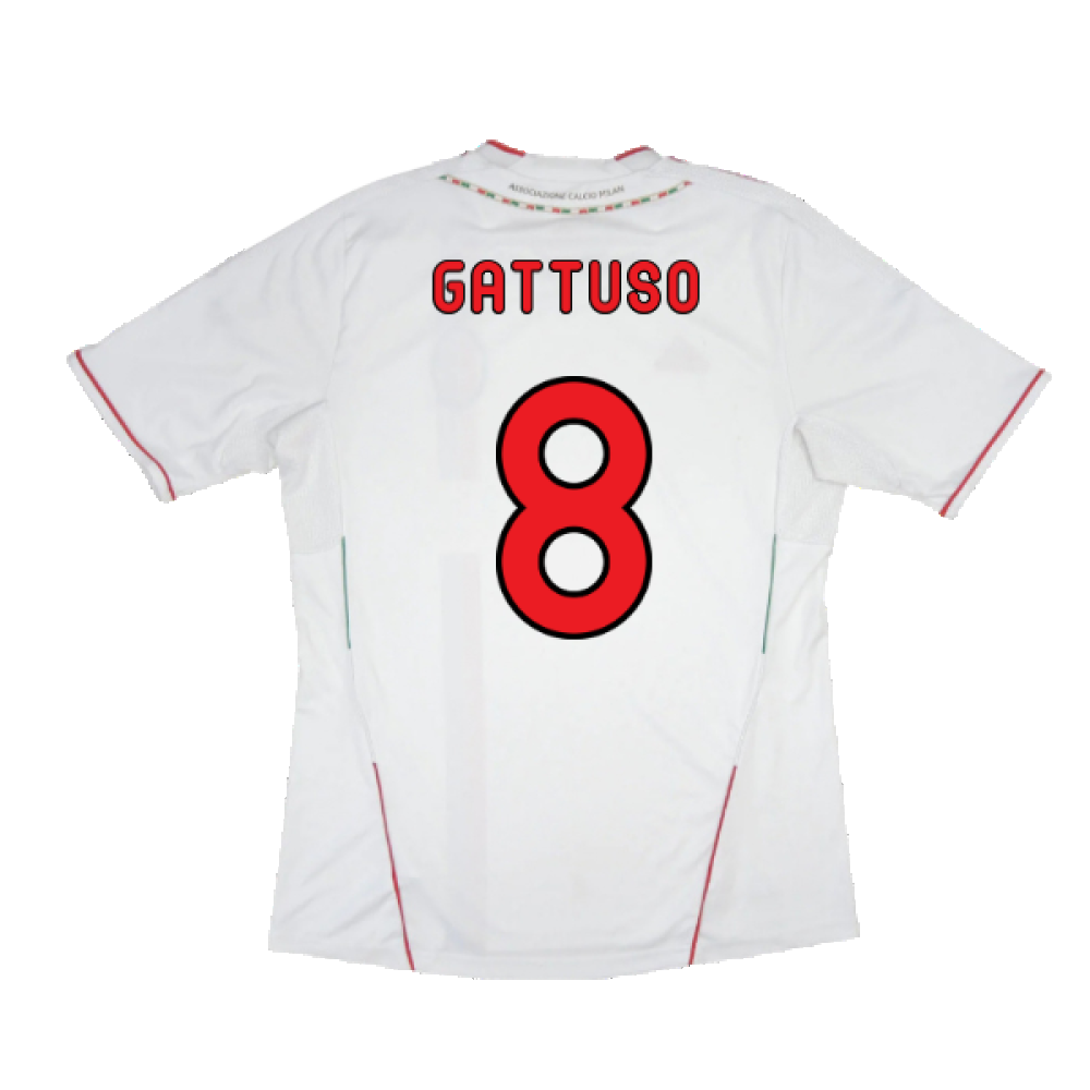 AC Milan 2011-12 Away Shirt (XXL) (Good) (Gattuso 8)