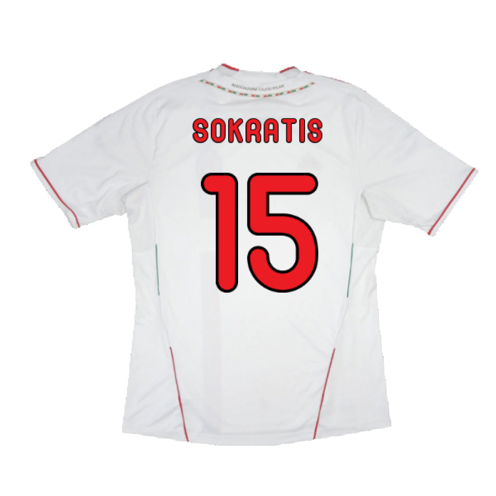 AC Milan 2011-12 Away Shirt (XXL) (Good) (Sokratis 15)