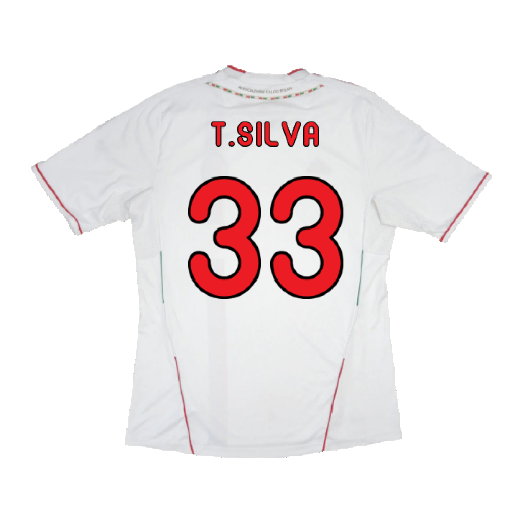 AC Milan 2011-12 Away Shirt (XXL) (Good) (T.Silva 33)