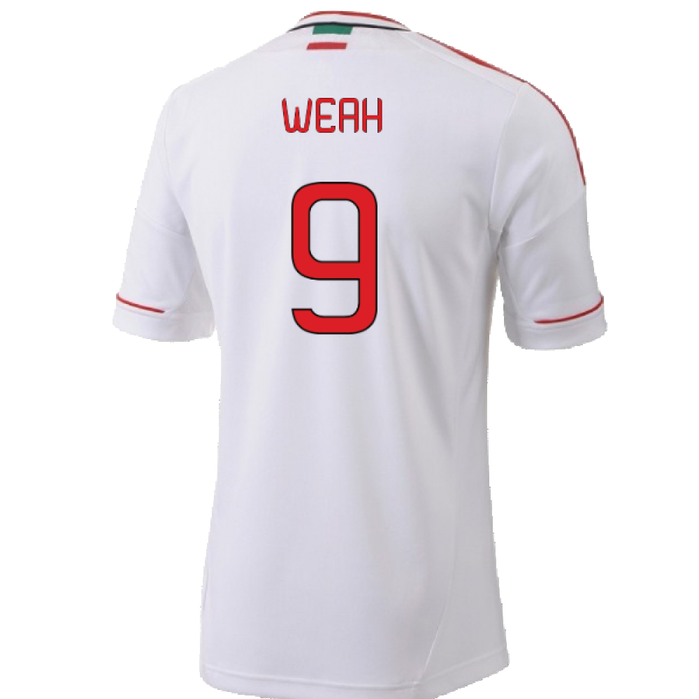 AC Milan 2012-13 Away Shirt (M) (Good) (Weah 9)