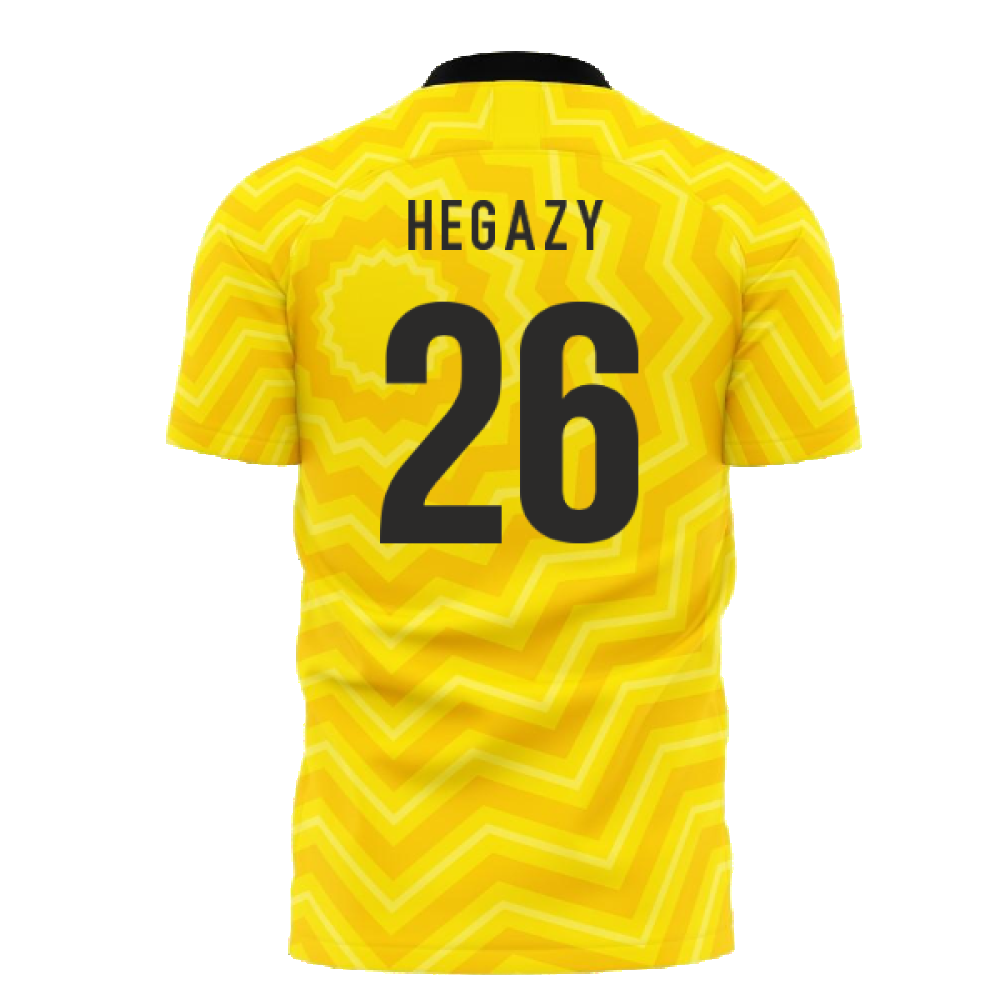 Al-Ittihad 2024-2025 Home Concept Football Kit (Libero) - Baby (Hegazy 26)