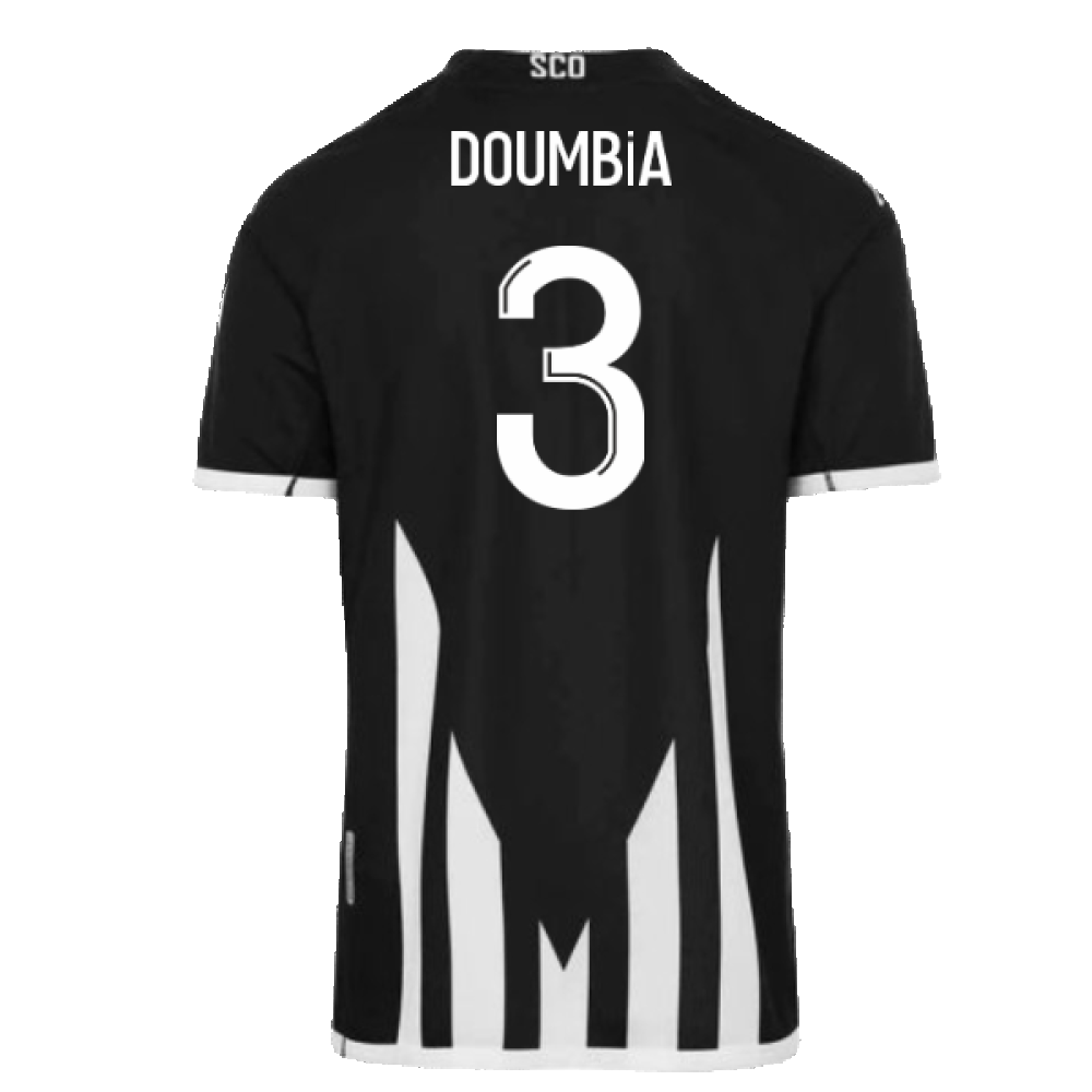 Angers 2022-23 Home Shirt (S) (Mint) (Doumbia 3)