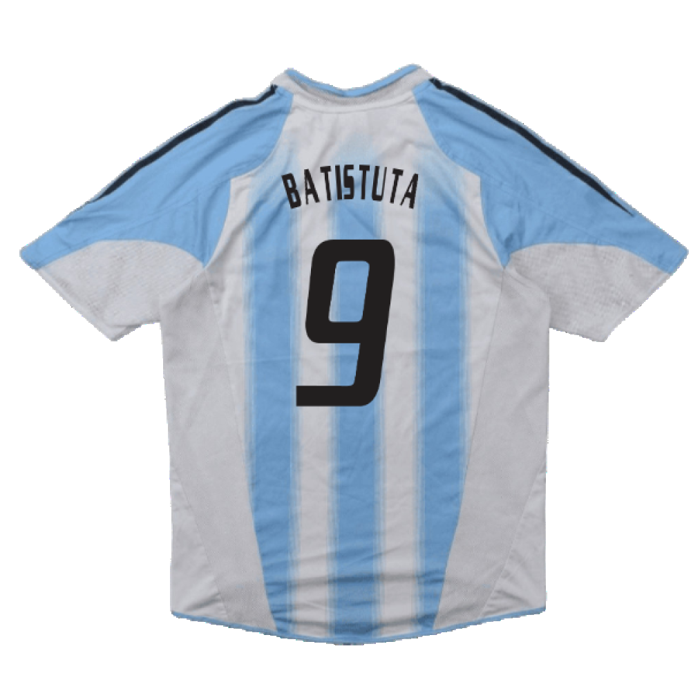 Argentina 2004-05 Home Shirt (XL) (Good) (BATISTUTA 9)