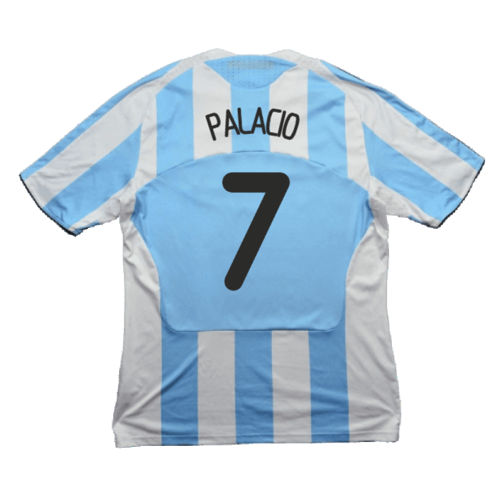 Argentina 2008-09 Home Shirt (S) (Very Good) (Palacio 7)