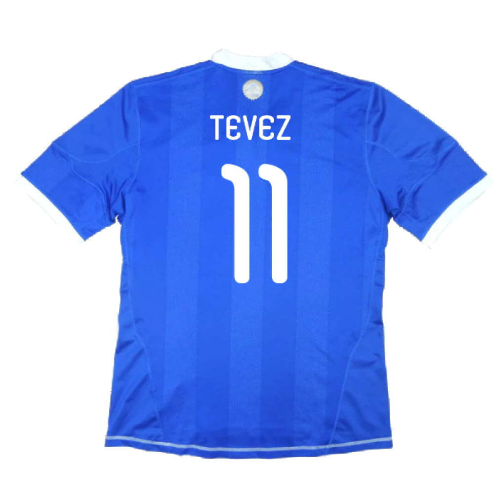 Argentina 2010-11 Away Shirt (M) (Excellent) (Tevez 11)