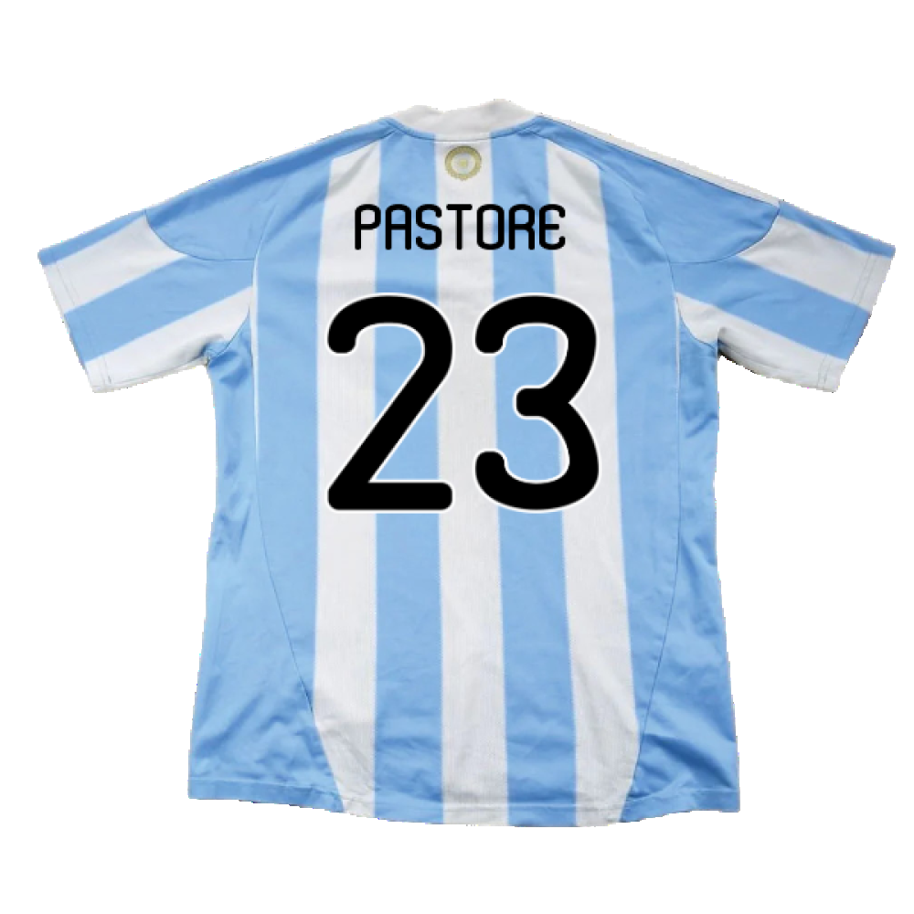 Argentina 2010-11 Home (L) (Excellent) (Pastore 23)