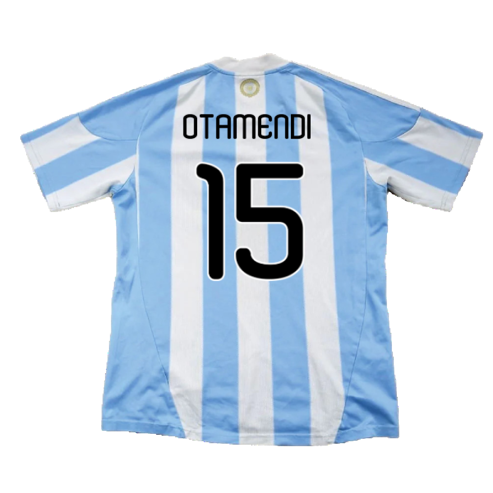 Argentina 2010-11 Home Shirt (Excellent) (Otamendi 15)