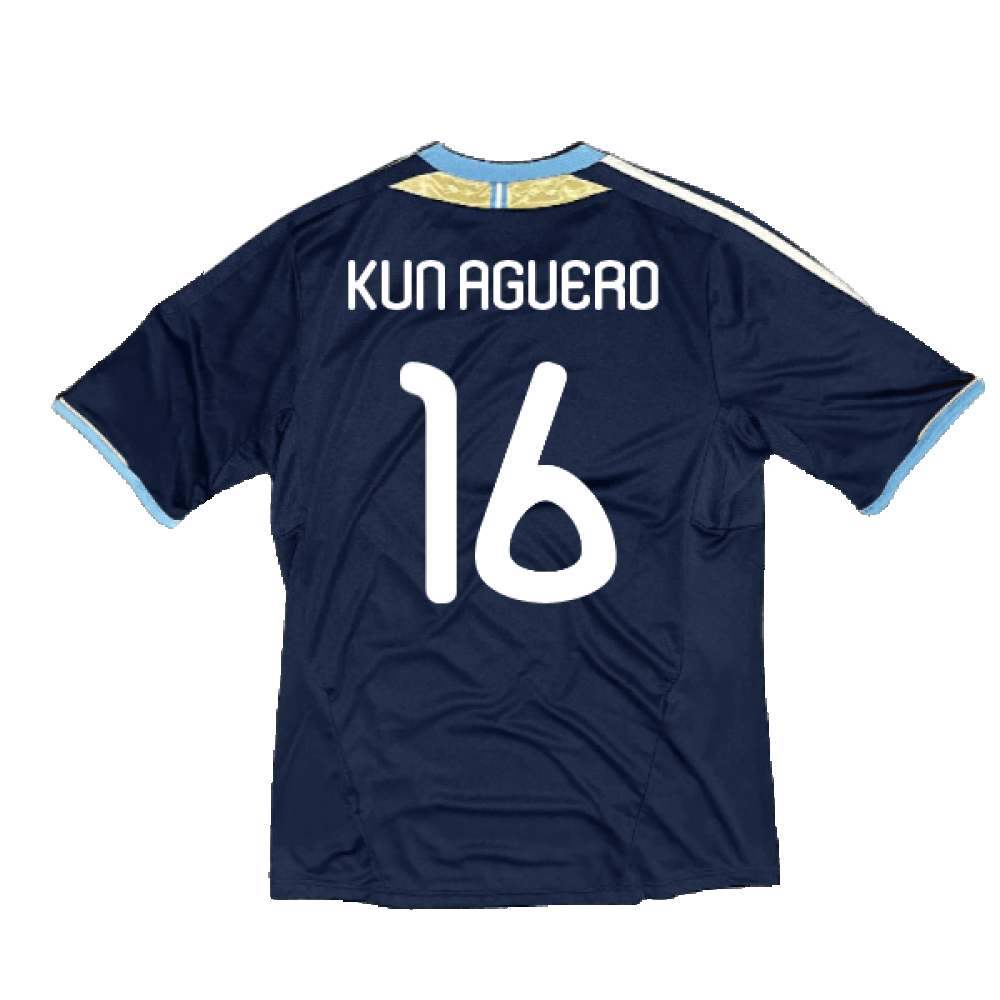 Argentina 2011-2012 Away Shirt (Good) (Kun Aguero 16)