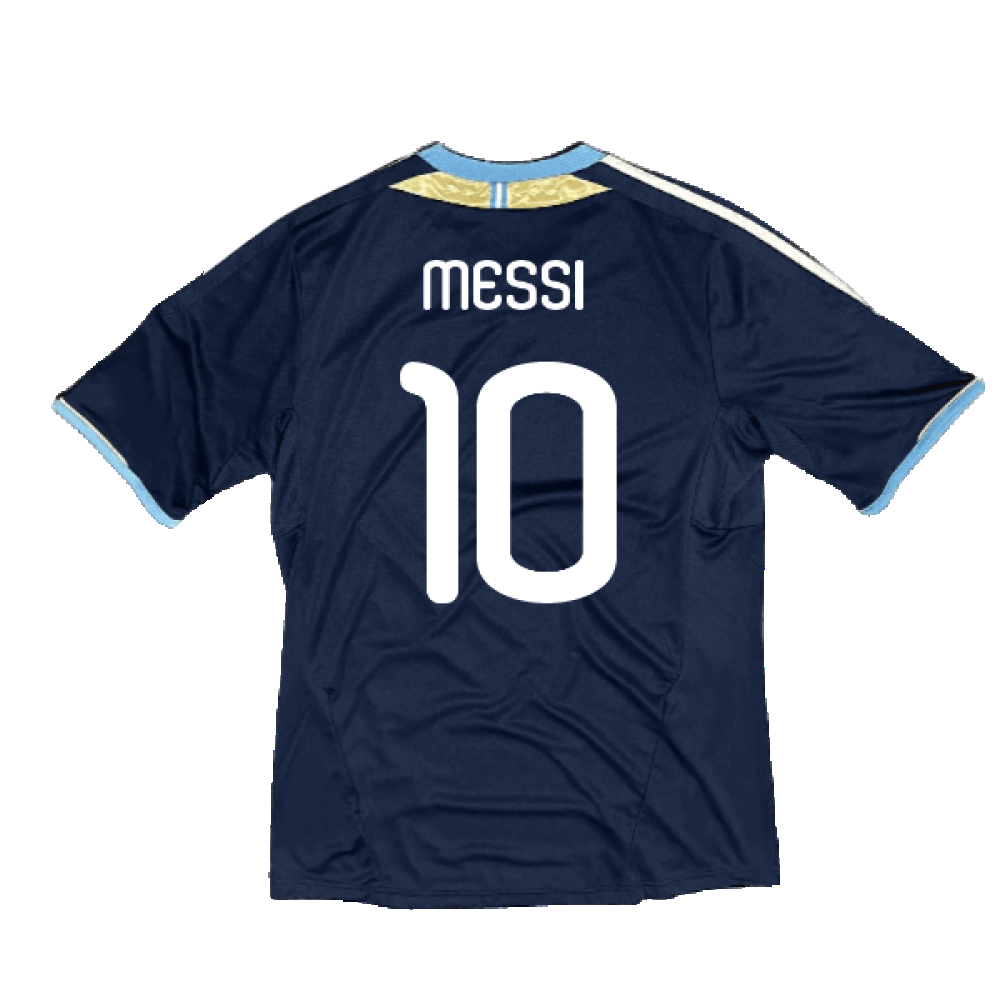 Argentina 2011-2012 Away Shirt (Good) (Messi 10)