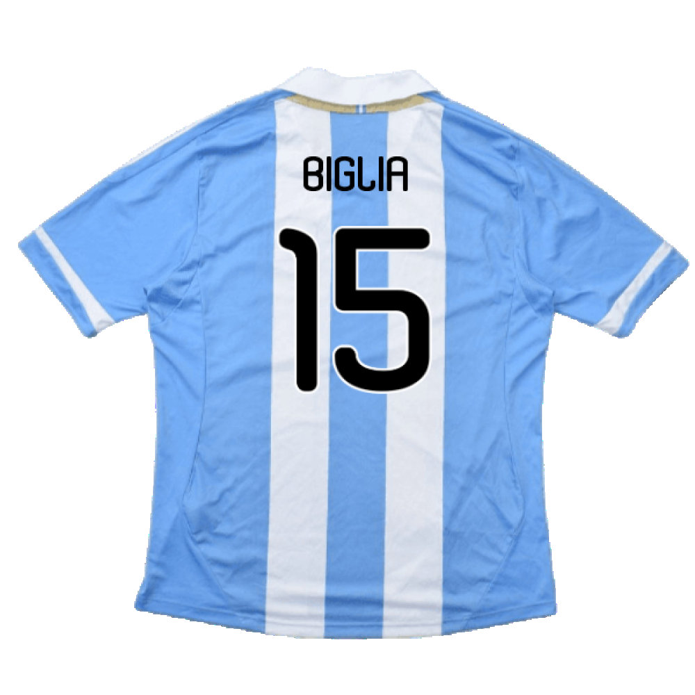 Argentina 2011-2012 Home Shirt (L) (Good) (Biglia 15)