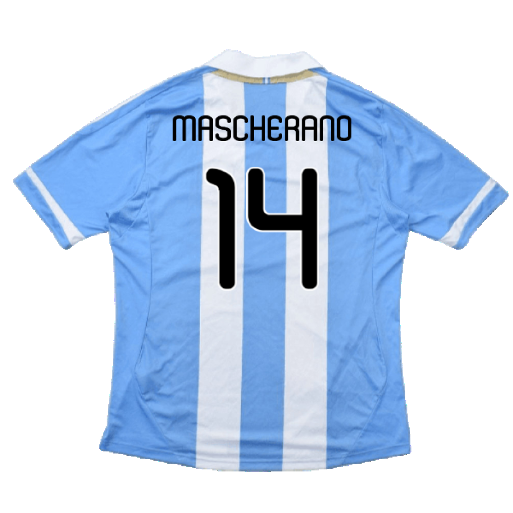 Argentina 2011-2012 Home Shirt (L) (Good) (Mascherano 14)