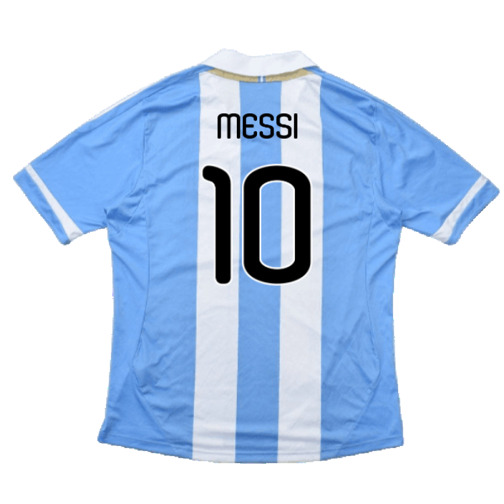 Argentina 2011-2012 Home Shirt (L) (Good) (Messi 10)