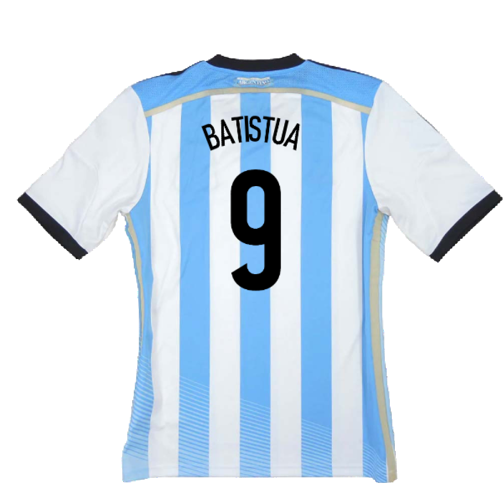 Argentina 2014-15 Home Shirt (XL) (Very Good) (Batistua 9)