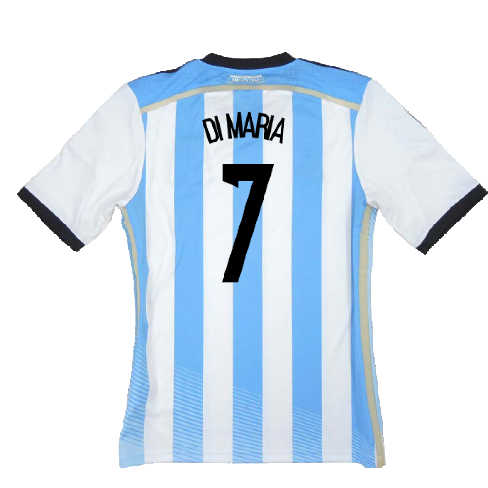 Argentina 2014-15 Home Shirt (L) (Mint) (Di Maria 7)