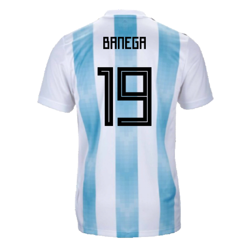 Argentina 2018-19 Home Shirt (XL) (Excellent) (Banega 19)