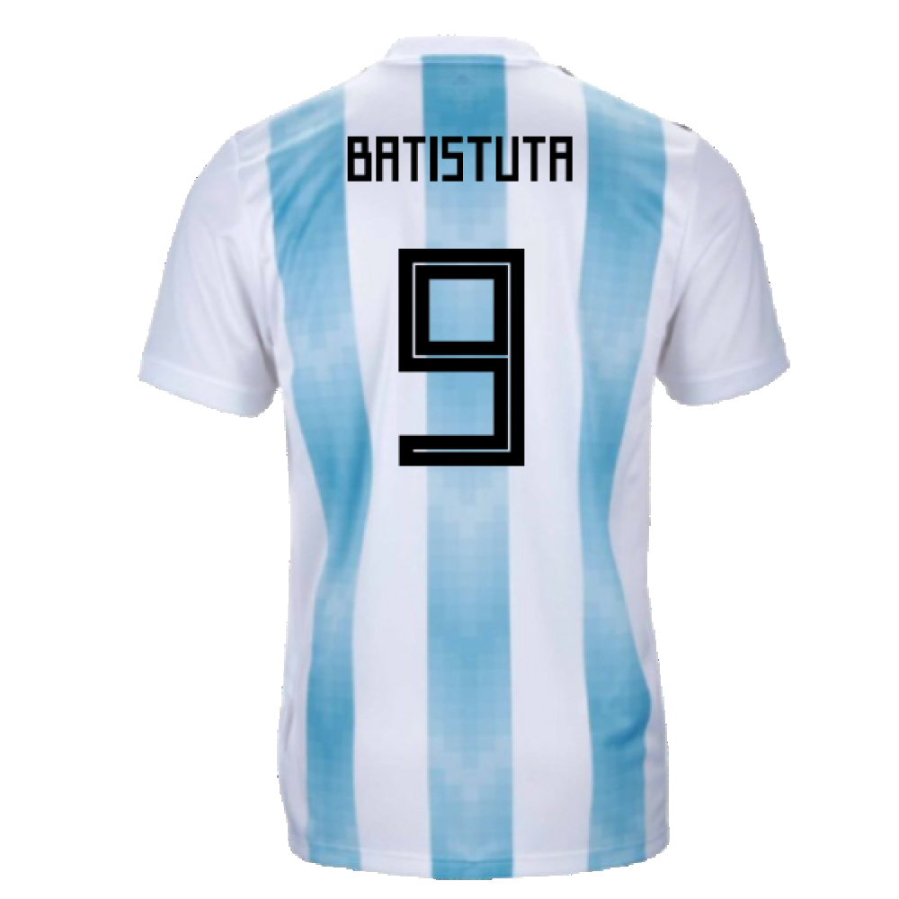 Argentina 2018-19 Home Shirt (XL) (Excellent) (Batistuta 9)