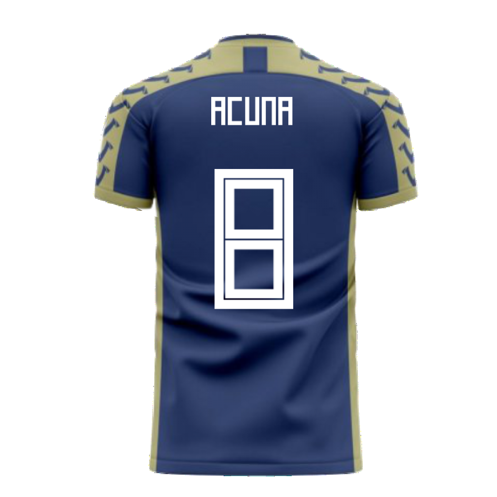 Argentina 2024-2025 Away Concept Football Kit (Viper) (ACUNA 8)