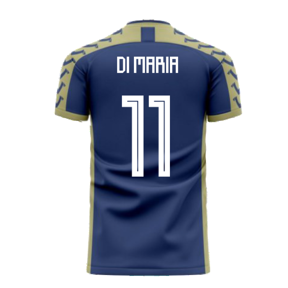 Argentina 2024-2025 Away Concept Football Kit (Viper) (DI MARIA 11)