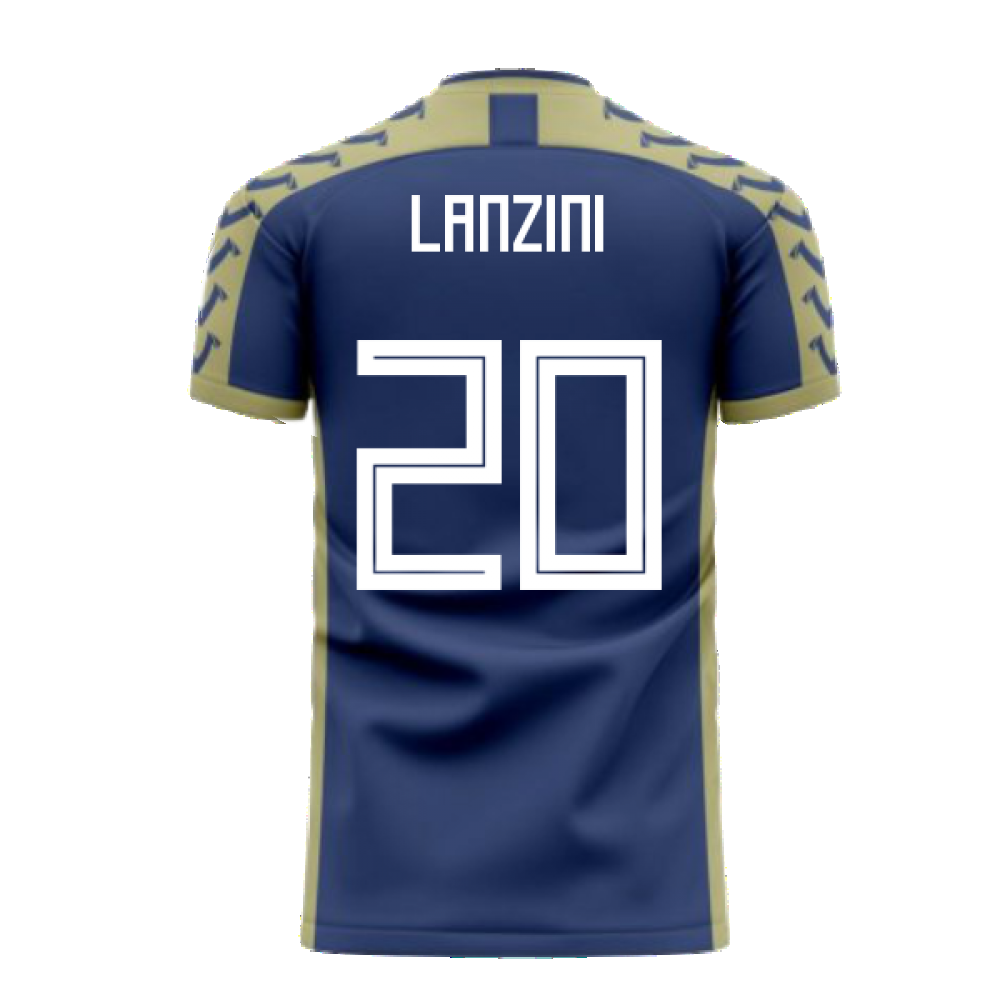 Argentina 2024-2025 Away Concept Football Kit (Viper) (LANZINI 20)