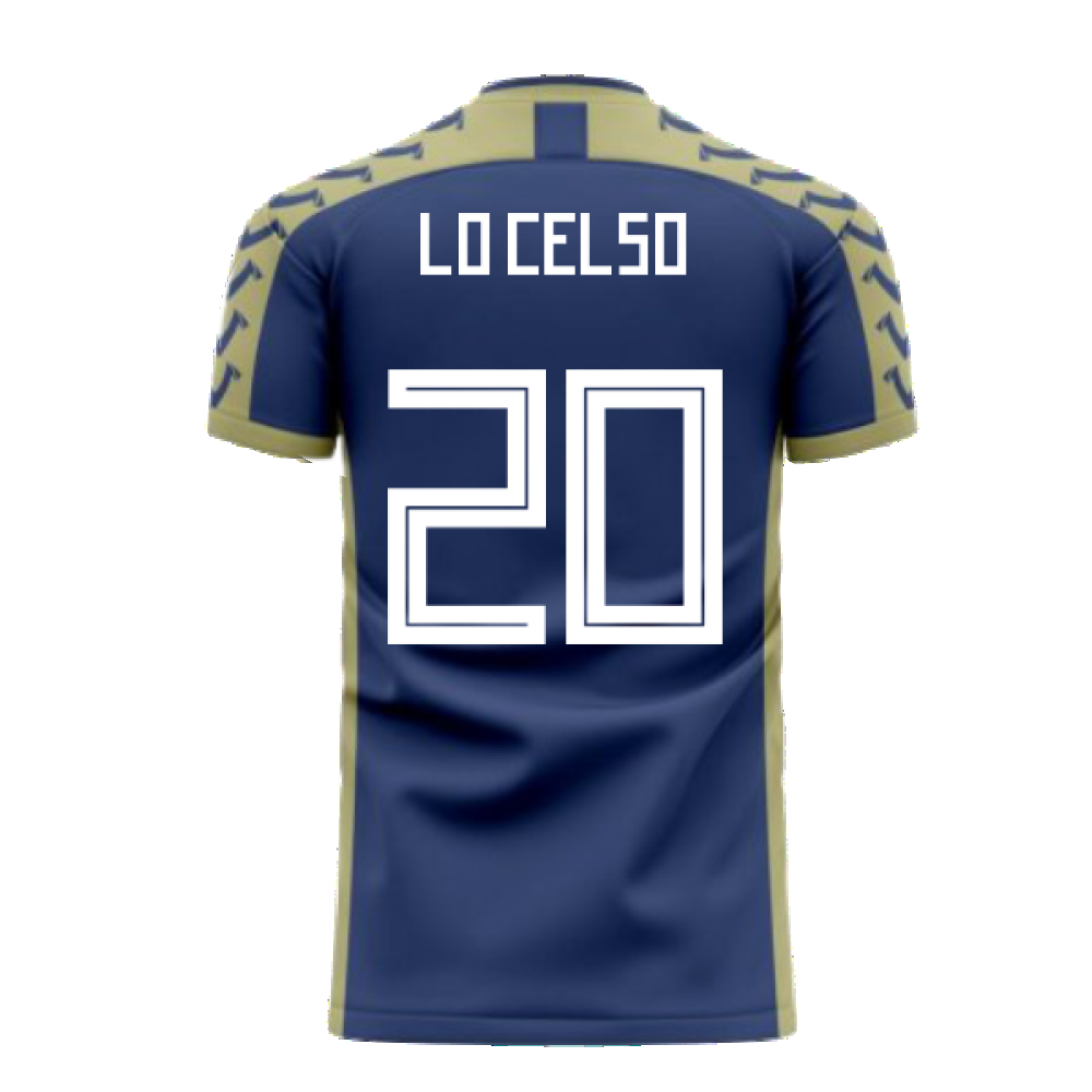 Argentina 2024-2025 Away Concept Football Kit (Viper) (LO CELSO 20)