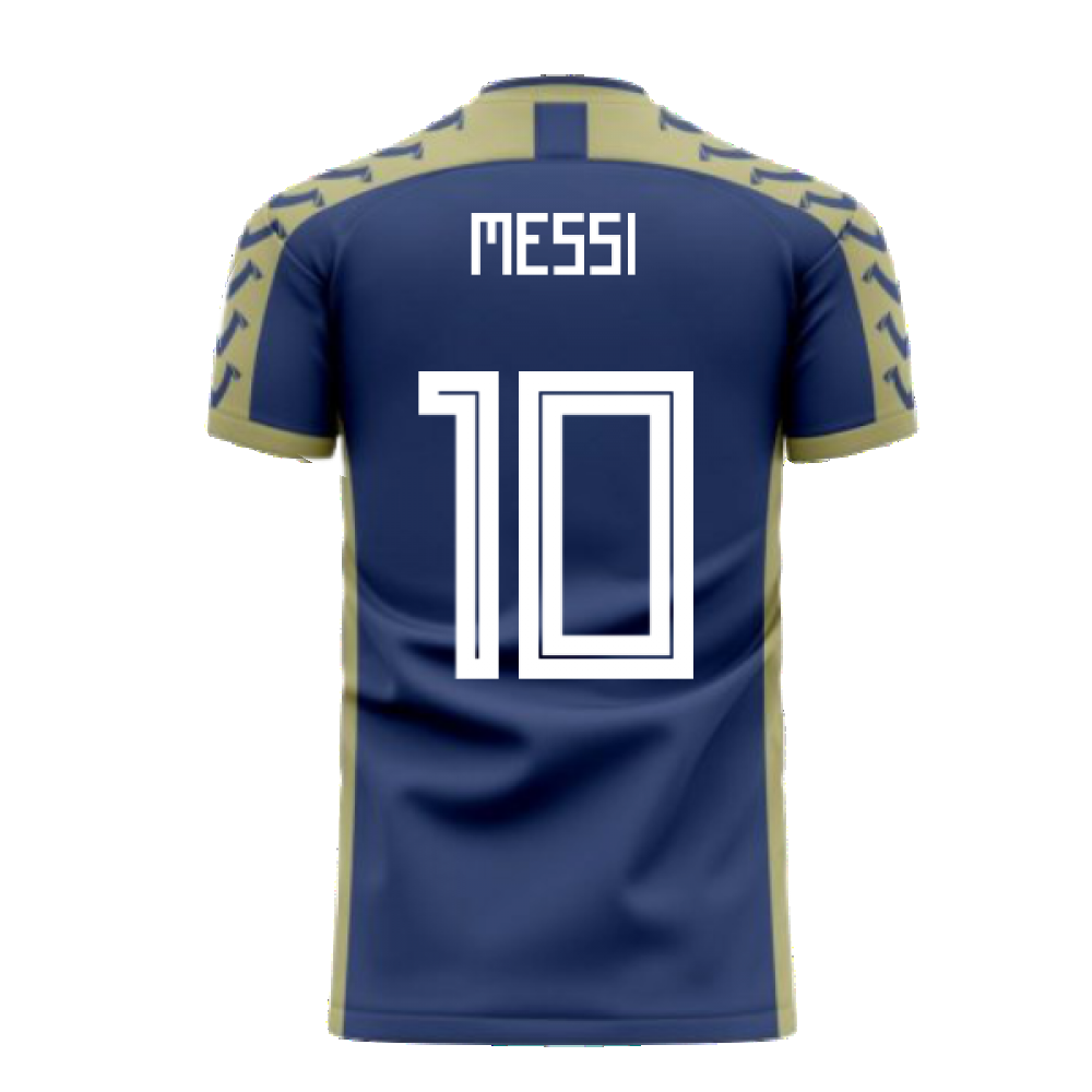 Argentina 2024-2025 Away Concept Football Kit (Viper) (MESSI 10)