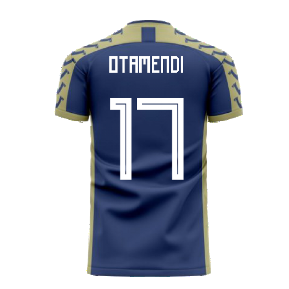 Argentina 2024-2025 Away Concept Football Kit (Viper) (OTAMENDI 17)