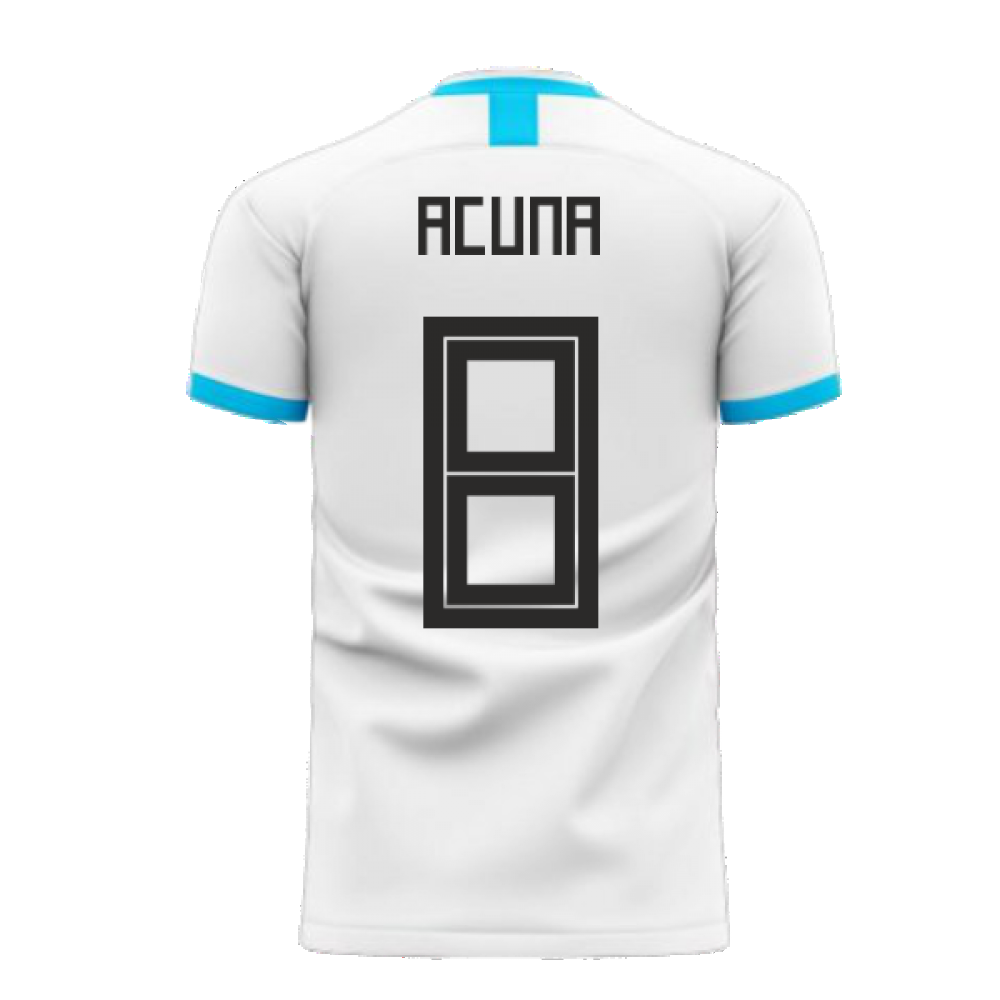 Argentina 2024-2025 Home Concept Football Kit (Libero) (ACUNA 8)