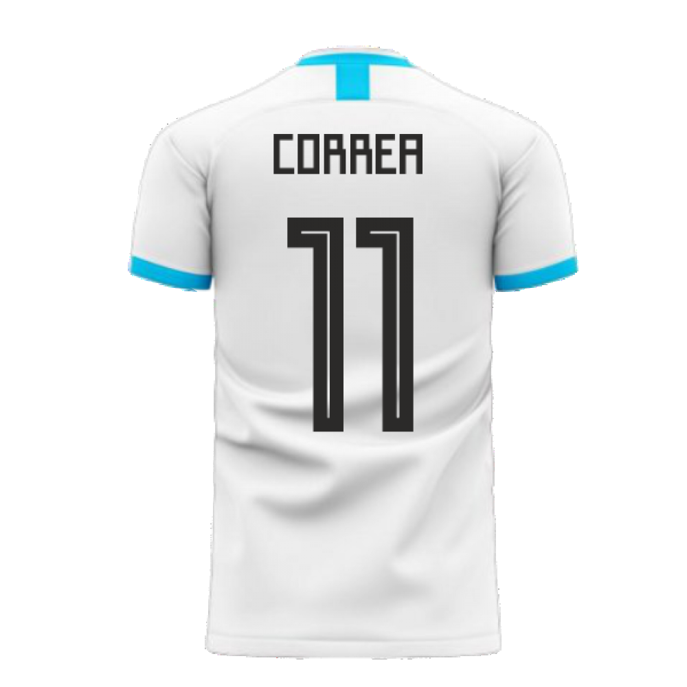 Argentina 2024-2025 Home Concept Football Kit (Libero) (CORREA 11)